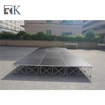 

1M*1m high load portable stage mobile platform folding riser for truss display concert wedding event
