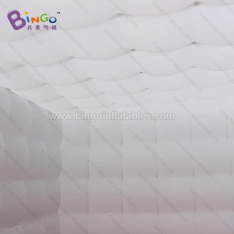 White Inflatable Photobooth Kiosk / 3x3x2.4M Inflatable Photo Booth Cabin Tents - BG-A0693-5 6