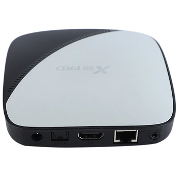 

X88 Pro Android 9.0 Tv Box 2G 16G Rockchip Rk3318 4 Core 2.4G&5G Wifi 4K Hdr Set Top Box Usb 3.0 Support 3D Movie Ott Box Eu Plu