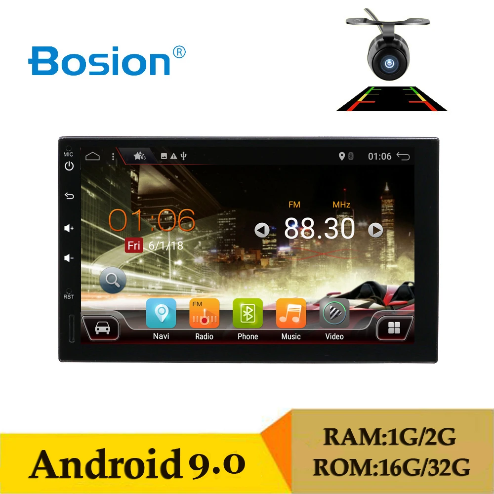 Автомагнитола 2 din на android 10 универсальная мультимедийная система с gps Wi Fi камерой