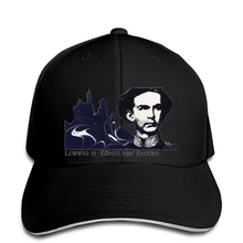 Бейсбольная кепка с принтом для мужчин, бейсболки Ludwig II of Bavaria и Neuschwanstein, женские бейсболки