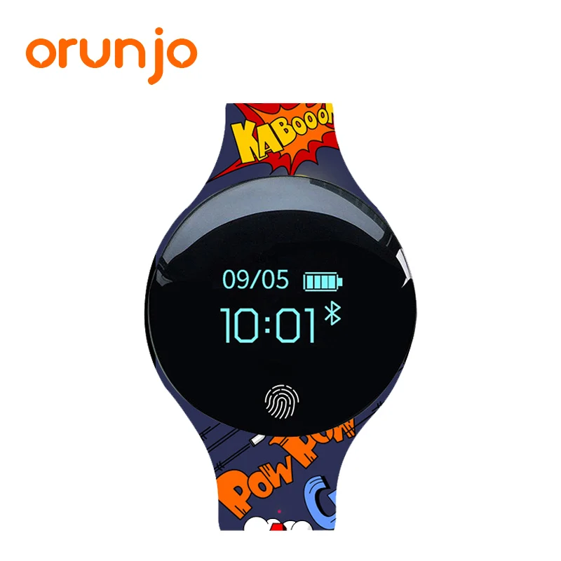 

Orunjo H8 Smart Bracelet For Android IOS Sleep Monitor IP65 Waterproof Step Counting Fitness Bracelet OLED Touch Screen