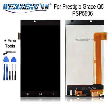 

WEICHENG For Prestigio Grace Q5 PSP5506 Duo PSP5506Duo LCD Display +Touch Screen Assembly For PSP 5506 lcd Digitizer +free tools