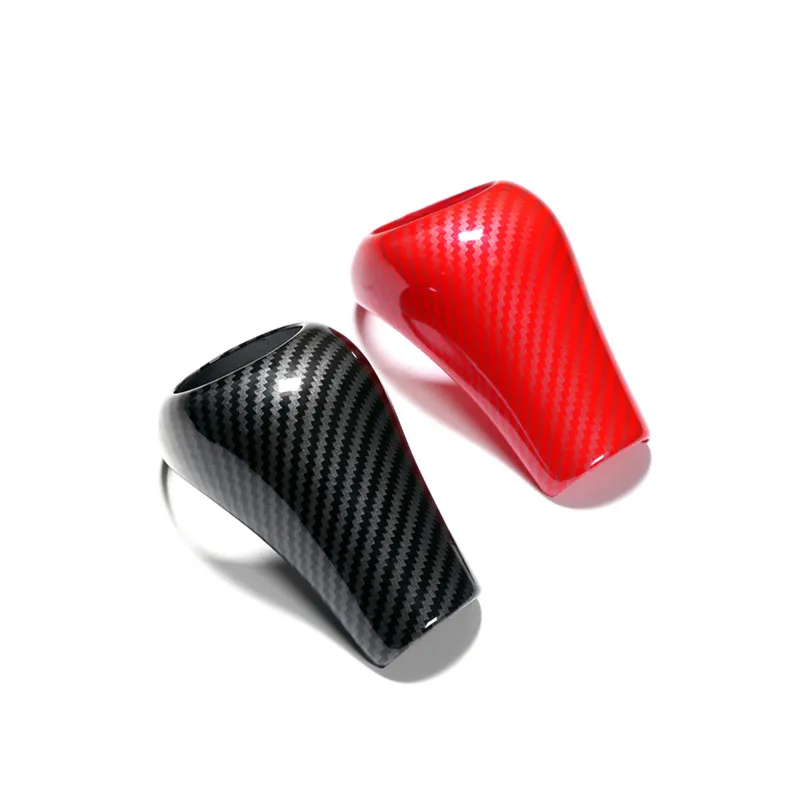Carbon-Fiber-Stripe-Gear-Shift-Handle-Sleeve-Cover-Trim-For-Mercedes-Benz-X204-W204-W212-GLK (2)
