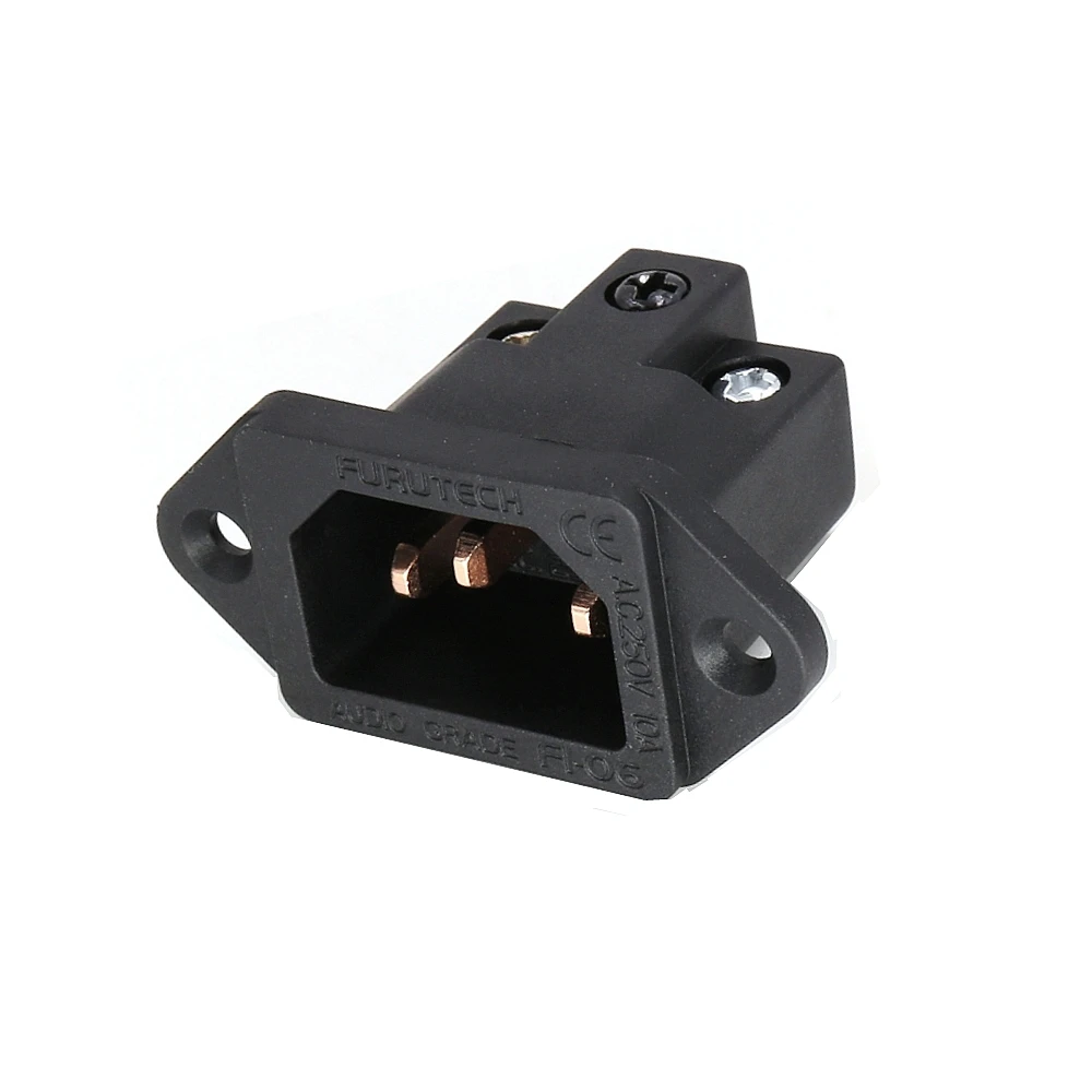 Fidelidade com Plano g de Cobre Furutech Puro Entrada ac Tomada Filtro Alta Energia Soquete Original Caixa Embalagem Matihur 3pcs Fi-06 Iec - Image 3