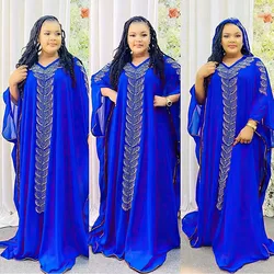 New Style African Dresses for Women Dashiki Diamond African Clothes Abaya Kaftan Robe Boubou Africain Design Africa Dress Outfit