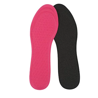 Массажные стельки Женские Дышащие впитывающие Пот Спортивные массажные туфли на плоской подошве женские стельки на высоком каблуке - Цвет: Rose red