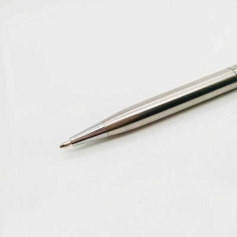 1 шт. мини металлическая шариковая ручка вращающаяся карманная портативная