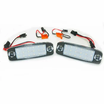 

2pcs License Plate Light 3528SMD LED For Sonata i40 i45 11-14 Parts Durable