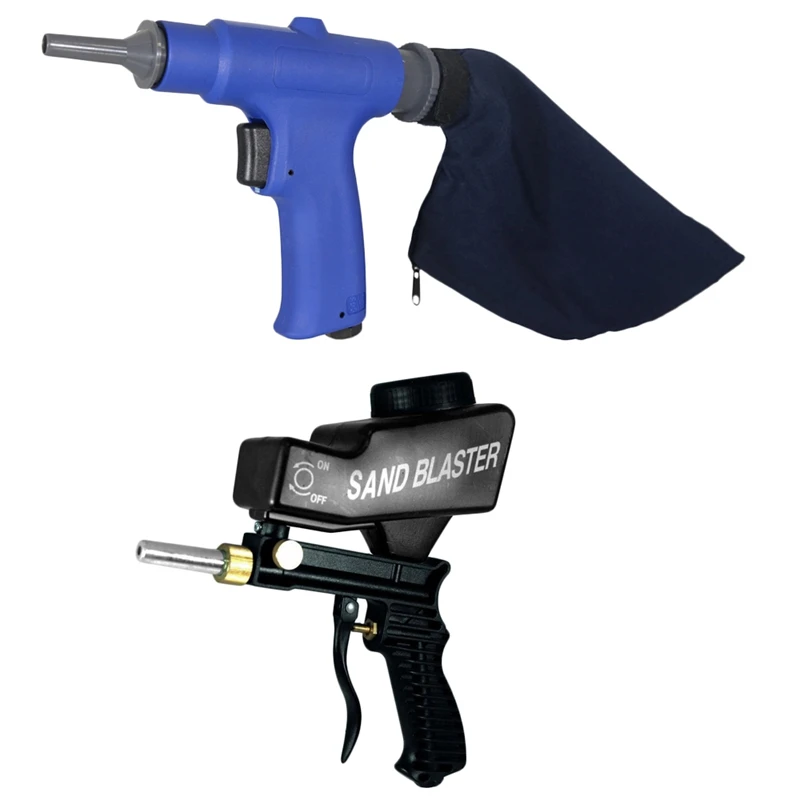 

Combination Of Hand-Held Multi-Purpose Pneumatic Vacuum Blowing And Suction And Pneumatic Sand Blasting