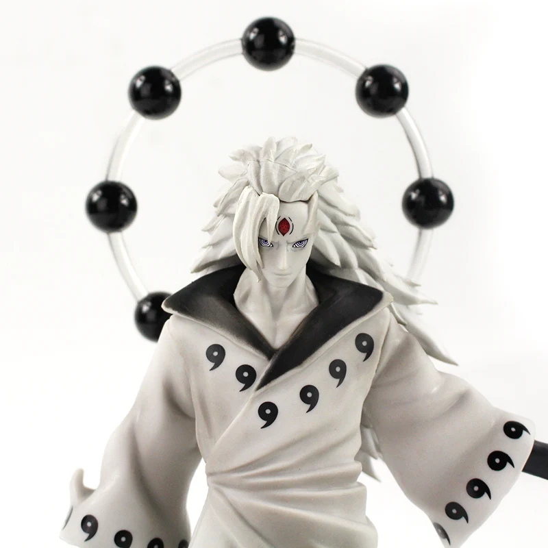 Наруто Шипуден фигурка madara Uchiha Obito Rikudou Sennin Mode с оружием аниме Коллекционная модель игрушки