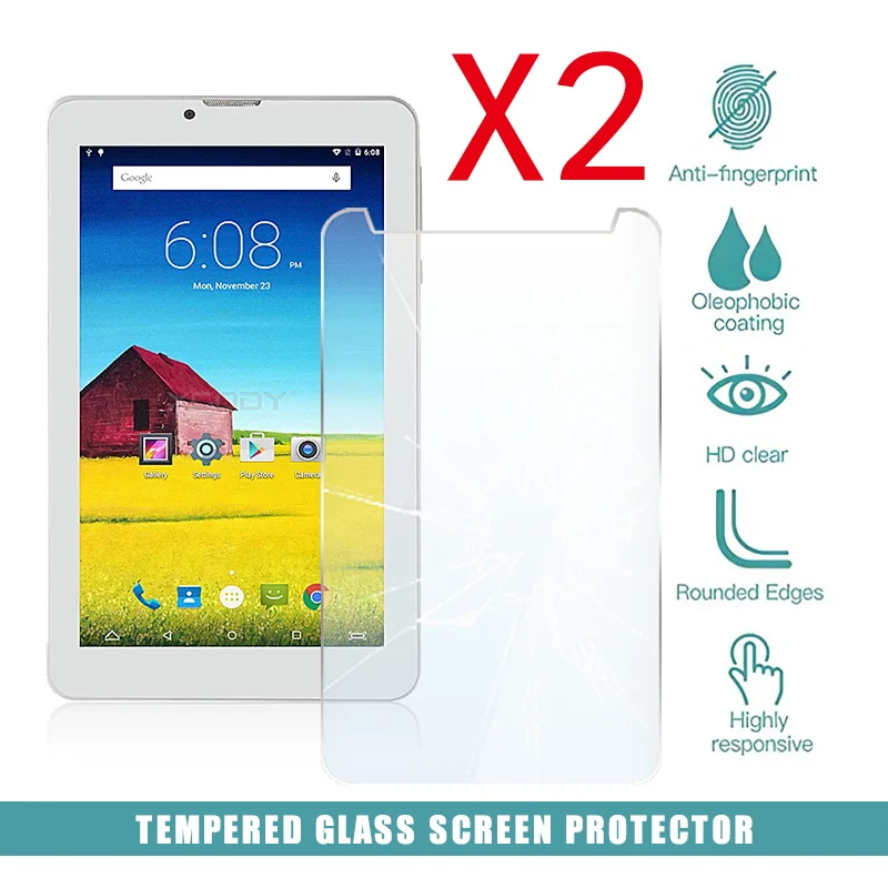 Protector de pantalla de vidrio templado para tableta Xgody V7