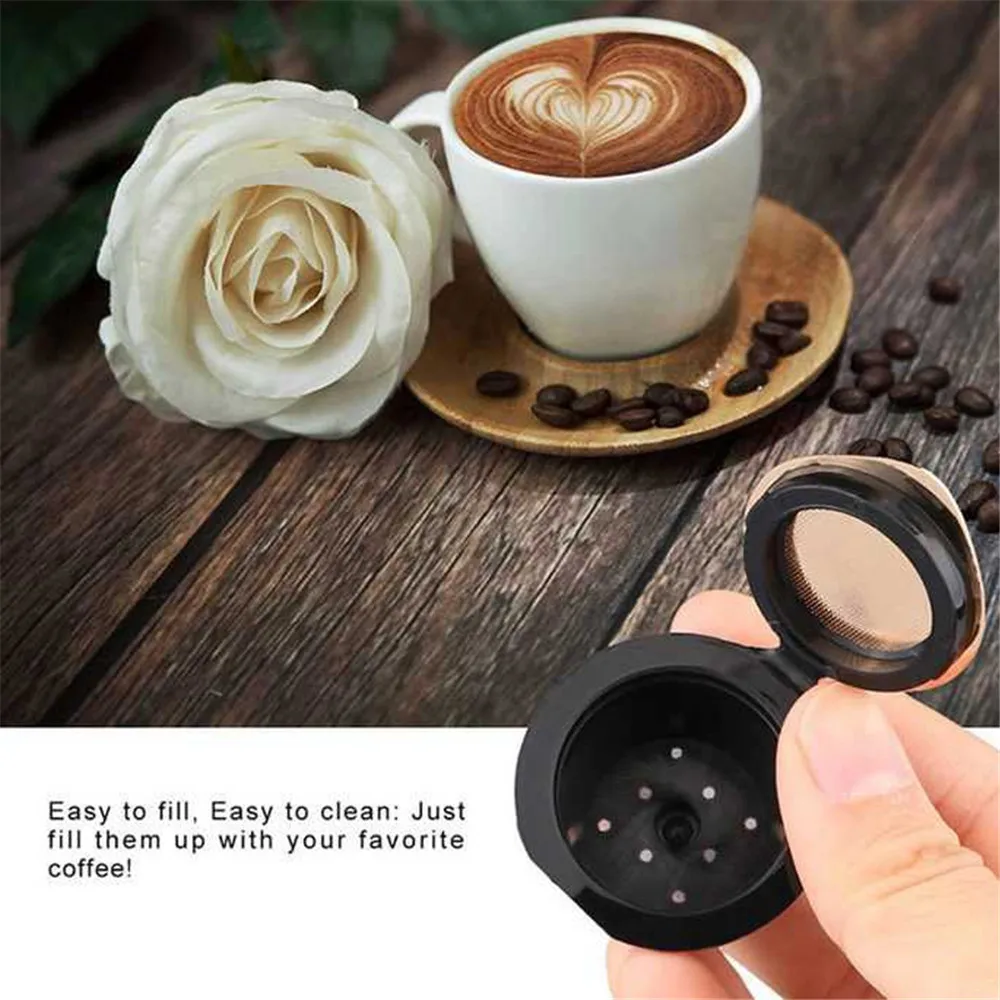 For Nespresso Coffee Capsule Pod Filters Baskets Refillable Reusable