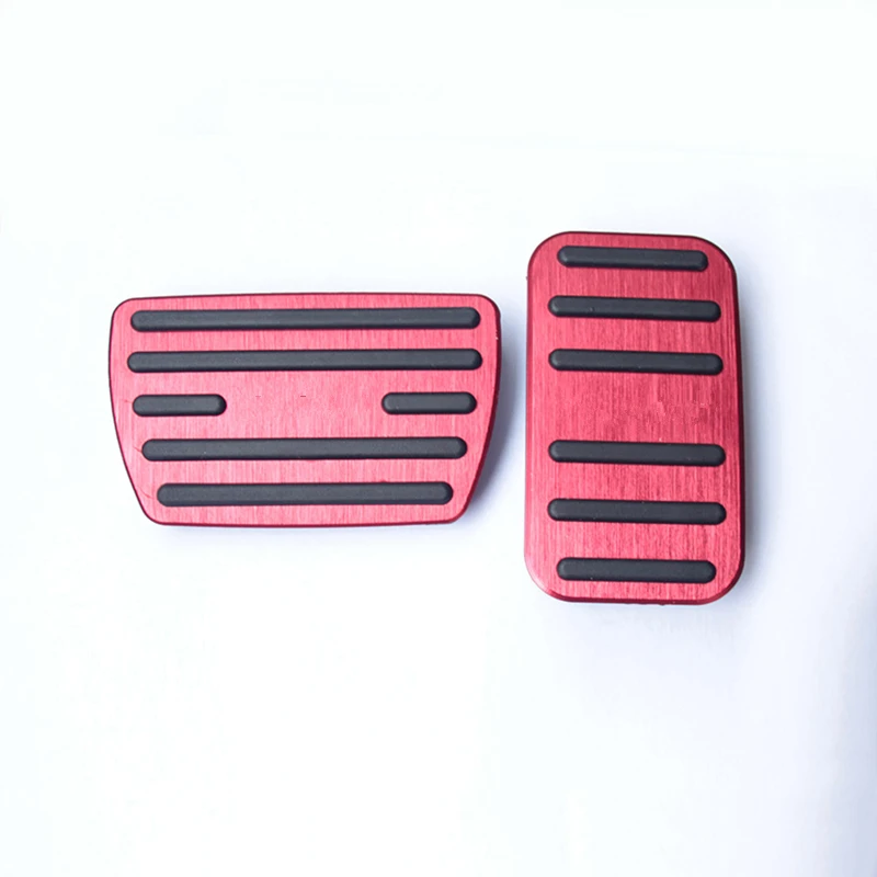 

Aluminum Car Styling Accelerator Gas Brake pedal Non-slip Pedal Plate Pads Cover For Honda Civic 10th 2016 2017 2018 Accessories