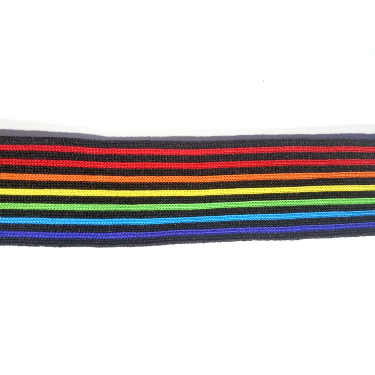 

58MM Striped ribbon garment decorative accessories with color stripes