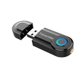 

Wireless Bluetooth V 5.0 Transmitter for TV Phone PC Stereo o Music Adapter