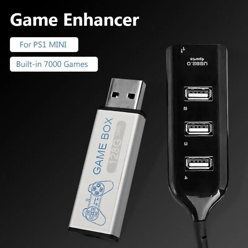 Расширительный концентратор 128G усилитель игр превосходный ABS пластик длительный