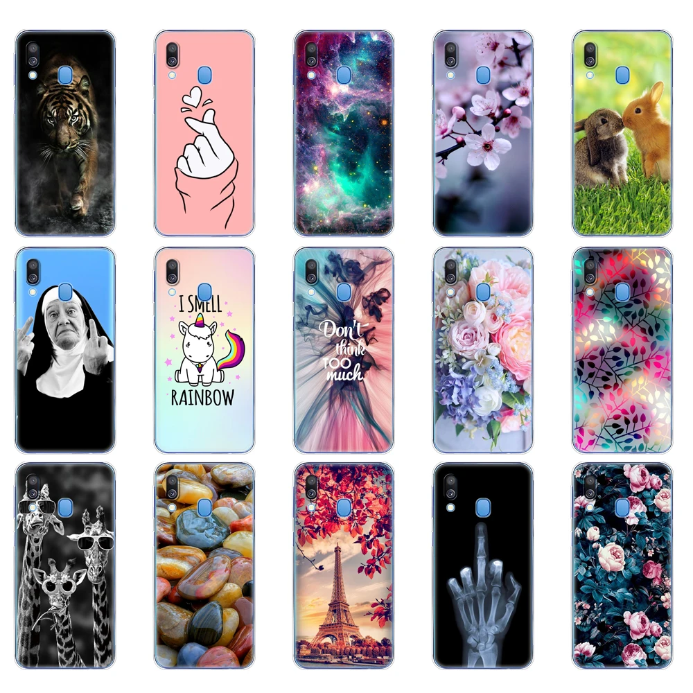 Custodia In Silicone Per Samsung A40 Custodia Morbida In Tpu Cover Posteriore Per Samsung Galaxy A40 Galaxy A 40 A405 Sm-A405F A405F Paraurti Coque