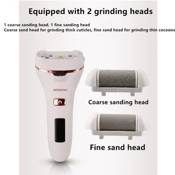 

New USB Rechargeable Electric Foot Care Tool Grinding Pedicure Kit Feet File Dead Skin Callus Remover Exfoiliator Heel Machine