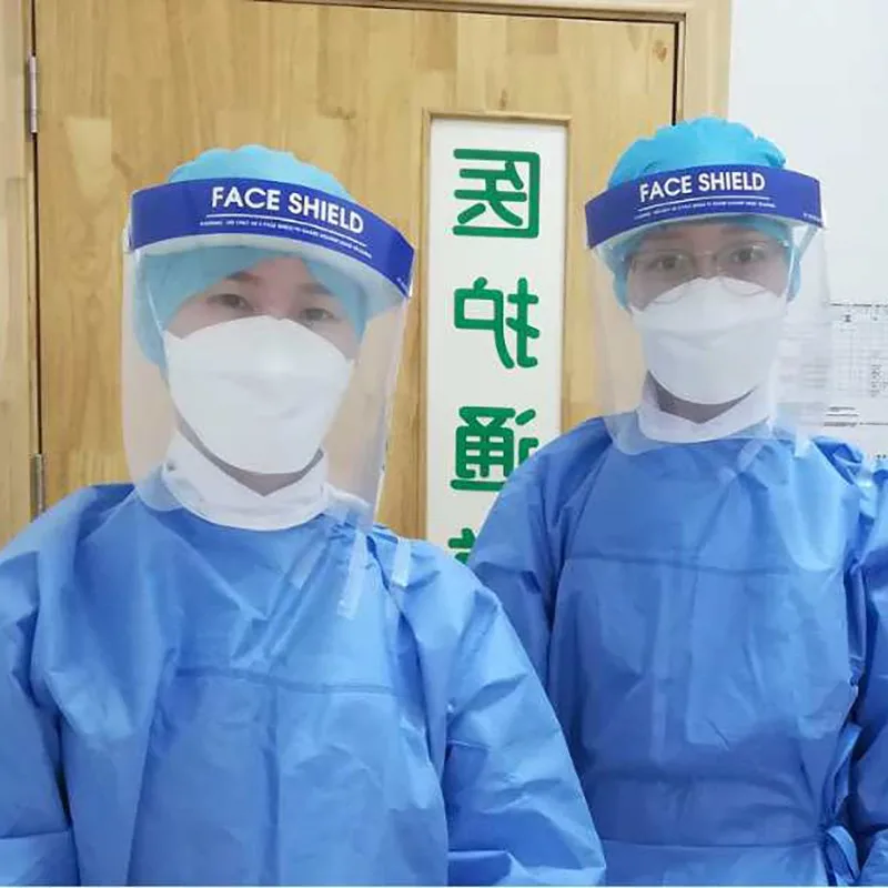 

2020 Professional Clear Face Shield Transparent Protective Mask For Face Protection