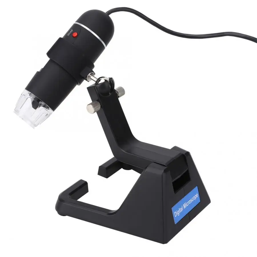 S09 25-600X Mini USB Digital Microscope Camera Magnification Endoscope with Universal Metal Support | Инструменты
