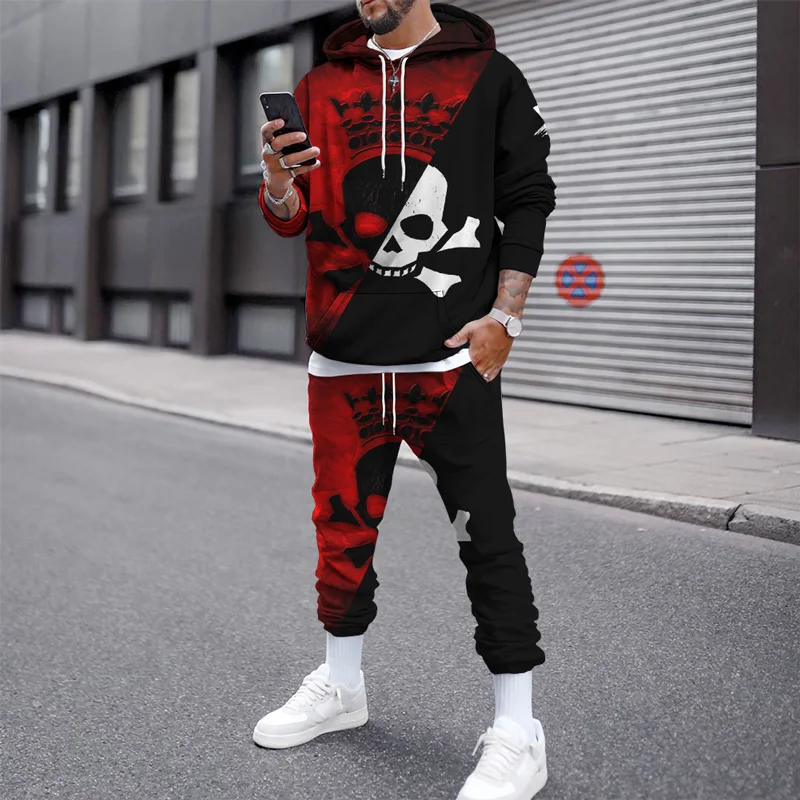 2022 New Men Tracksuit Set Sweatsuit Jogger Suit Tracksuit For Men Hoodie  Pant Men Set Winter Sportswear Fashion Male Clothing _ - AliExpress Mobile