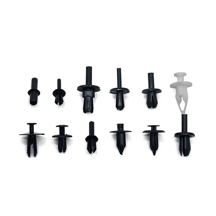 Cena 350 sztuk samochodów Auto pinezka nitowy klips wykończeniowy obudowa panelu wnętrze zestaw HE09 dla Audi BMW Benz Ford Volvo 5