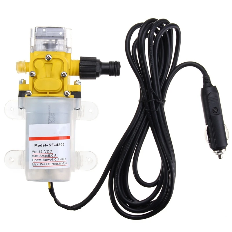  DC 12V High Pressure Car Washing Machine Cleaner Spray Pump Sprayer Tool Car Wash