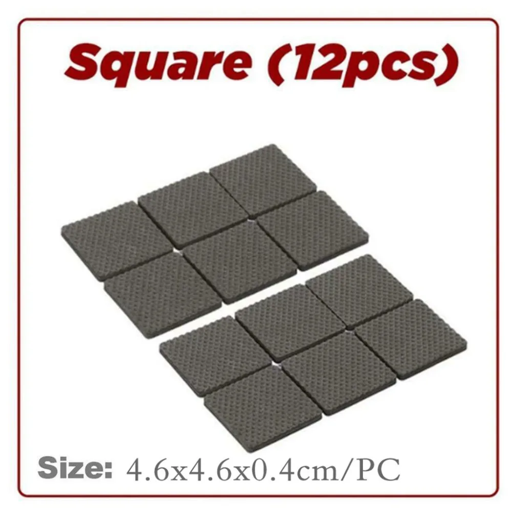 Furniture Table Chair Legs Protector Cover Anti vibration Pads Table Feet Anti-Slip Pad Multi-Purpose (6)