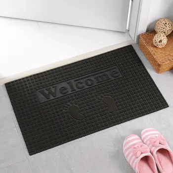 

45*75cm Carpet Home Doorway Rub Mud Scraping Sand Anti-slip Mat PVC Environmentally Friendly Mat Household Supplies