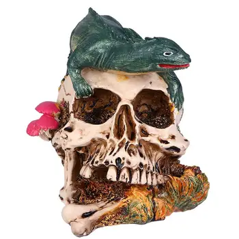 

1pc Desktop Ornament Home Supply Lizard Shaped Ornament Delicate Stimulation Resin Supply Novelty Crafts Home Pendant Office