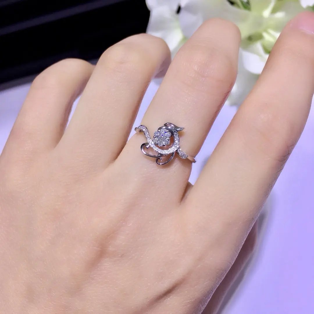 Рисунок 4 - Кольцо из чистого золота с натуральным бриллиантом