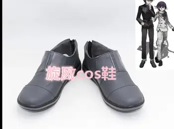 

Danganronpa Trigger Happy Havoc Saihara shuichi Cosplay boots shoes customize any size