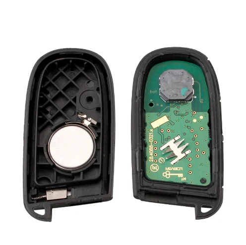 XZCFOR 2+ 1 кнопочный умный дистанционный ключ 433 МГц для Dodge для Jeep для Fiat ID46 чип GEN4 надгробная плита для бесконтактного пульта M3N40821302
