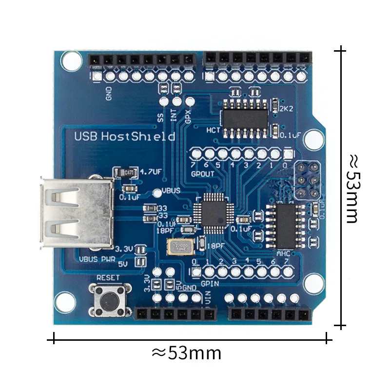 

USB Host Shield 2.0 compatible with arduino for Android ADK support For UNO MEGA