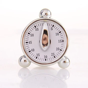 

Kitchen Timer Mechanical Timer Small Alarm Clock Wind Up Student Time Manager Cooking Countdown Timer