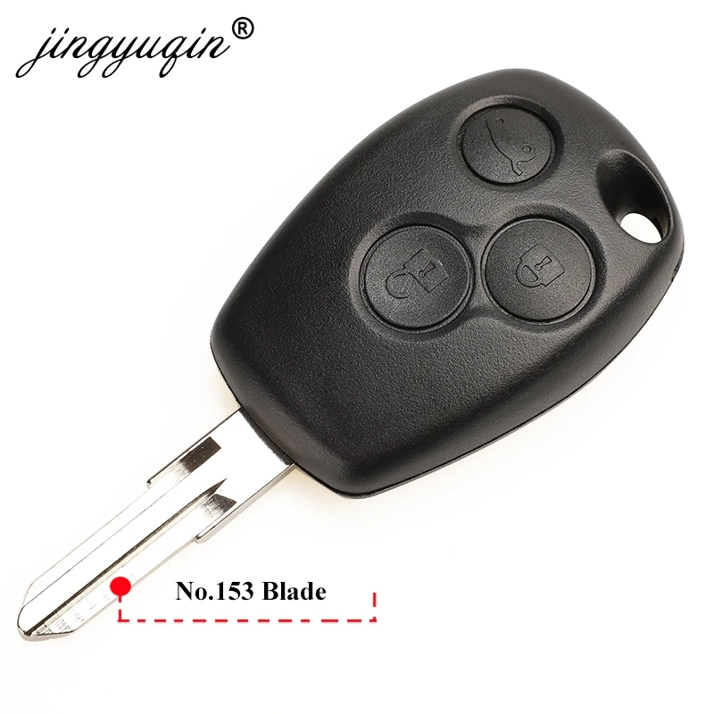 jingyuqin 원격 자동차 키 PCF7946 7947 7952E 칩 434MHz, Renault Trafic Vivaro Primastar Movano Dacia 3BT 제어 Fob 교체