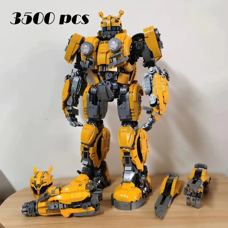 3500 шт. идеи Bumblebeed Робот строительные блоки Transformationer меха кирпичи Набор Модель