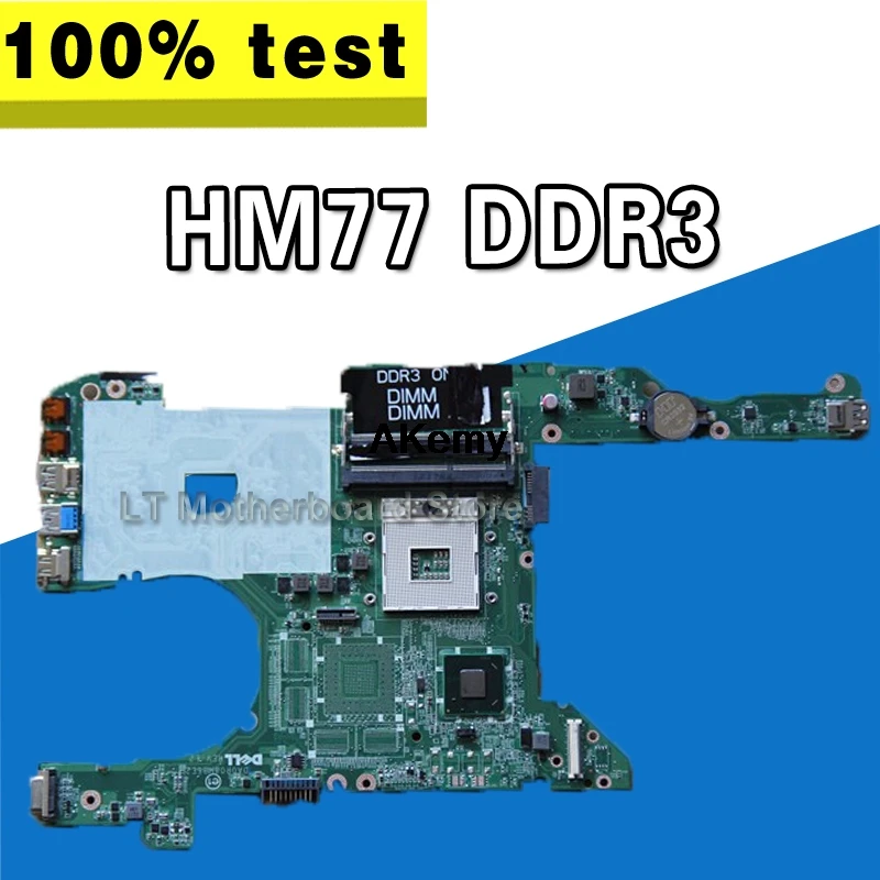 5420 7420 Moederbord Voor Dell Inspiron 5420 DA0R08MB6E2 Laptop Moederbord HM77 DDR3