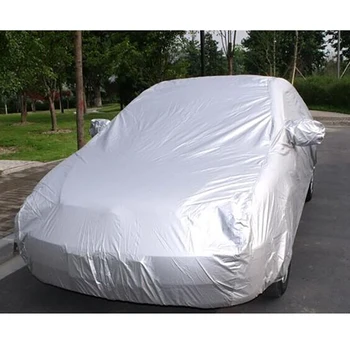 

Indoor Outdoor Full Car Cover Universal Sun UV Snow Dust Resistant Protection Tarpaulin Cover Accessories Car Cover M/L/XL/XXL