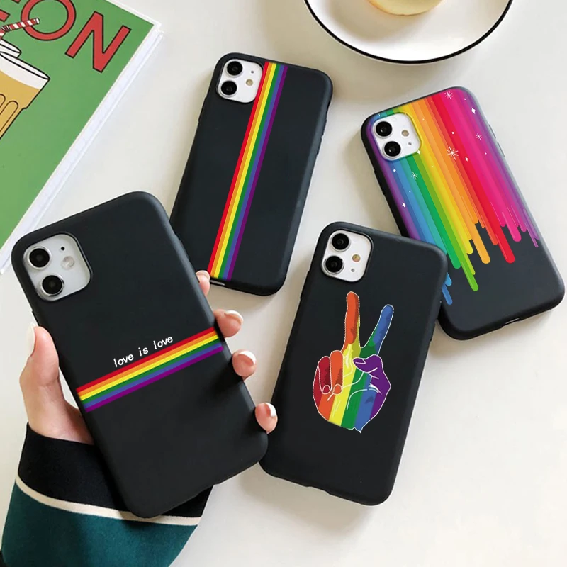 Gay Lesbian LGBT Rainbow Case For Xiaomi Redmi Note 9C 9 8 10 8T 5 6 7 Pro 10S 9s 9T Mi 10T A3 SE 11 Lite Poco F3 X3 Cover | Мобильные