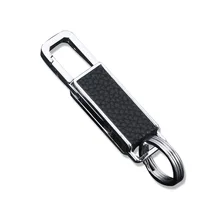 Мужские автомобильные брелки с логотипом, деловые двойные катушки, открывалка для бутылок, аксессуары для ключей, маленькие подарки