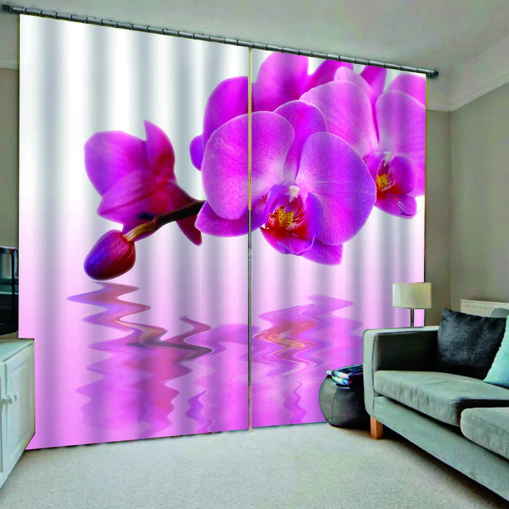 

blackout curtain 2019 curtains home decor Beautiful flowering branch For any room stereoscopic curtains