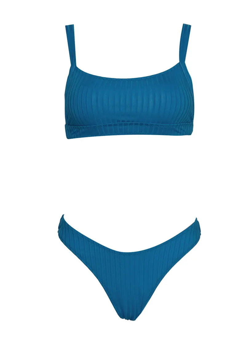 Andzhelika Push Up Tankini Bikini Set Sexy Brazilian Bikini High Cut