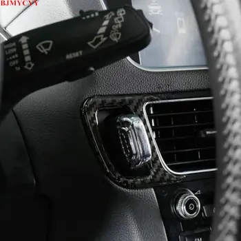 

BJMYCYY Car styling for Audi Q5 2009-2017 Car carbon fiber key socket decoration patch