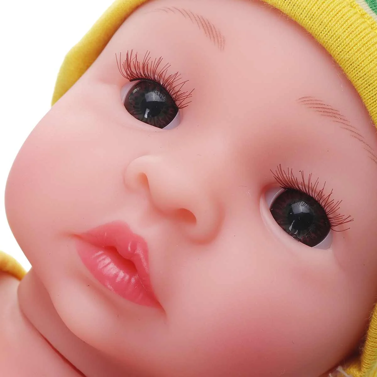 10 ''мини Reborn Baby девочка мальчик полный силиконовый винил милый одет младенец кукла реалистичные Bebes Reborns для малыша Купание кукла 26 см