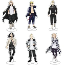Anime Tokyo Revengers Character Figure Stand Model Cosplay Manjiro Ken Takemichi Hinata Plate Acrylic Figure Model Props