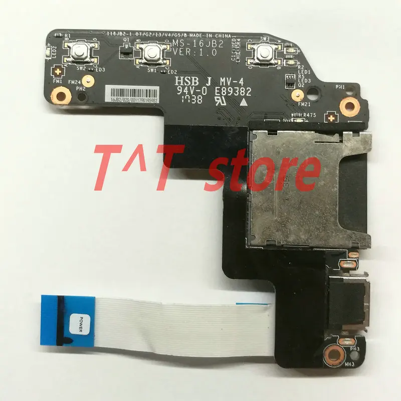 

Оригинальный USB-кардридер для MSI GE62 GE62VR GV62 с кабелем