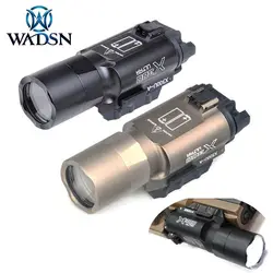 WADSN X300 ультра тактический фонарик для оружия пистолет lanterna X300U Охота фаслайт с Пикатинни WEX359