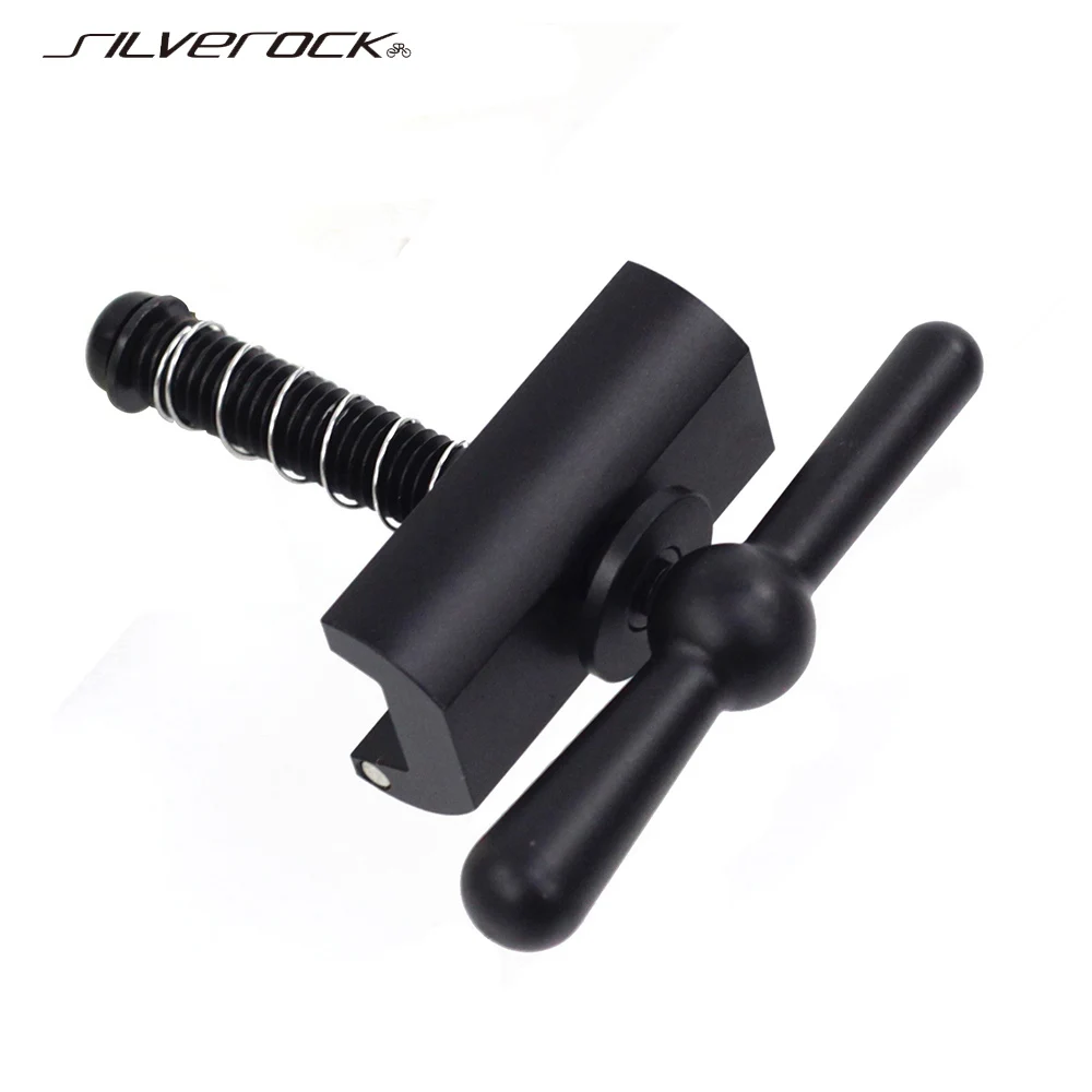 SILVEROCK Alloy Hinge Clamp Plate Lever C Buckle Easy Shell Magnet For Brompton 3Sixty Folding Bike Accessoriers | Спорт и